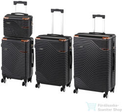 Leziter TraveLux Urban XXV gurulós bőrönd szett fekete LTRUBS-XXV-BL (LTRUBS-XXV-BL)
