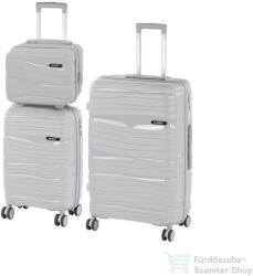Leziter TraveLux Voyager IX gurulós bőrönd szett szürke LTRVBS-IX-GR (LTRVBS-IX-GR)
