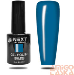  Next By Zellia Gél Lakk 10Ml - Hema / Tpo Free - ZB-128 - Karibi Égbolt Kék (ZB-128)