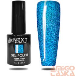  Next By Zellia Gél Lakk 10Ml - Hema / Tpo Free - ZB-117- Lagúna Csillag -Kék (ZB-117)