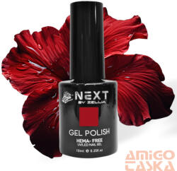  Next By Zellia Gél Lakk 10Ml - Hema / Tpo Free - ZB-007 - Selyemvörös Piros (ZB-07)