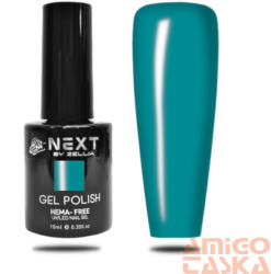  Next By Zellia Gél Lakk 10Ml - Hema / Tpo Free - ZB-130 - Fáradt Türkiz -Kékeszöld (ZB-130)