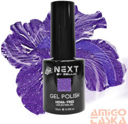  Next By Zellia Gél Lakk 10Ml - Hema / Tpo Free - ZB-064 - Sötét Mágia -Mélyila (ZB-64)
