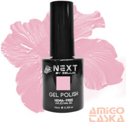  Next By Zellia Gél Lakk 10Ml - Hema / Tpo Free - ZB-021 - Selyemrózsa -Halványrózsaszín (ZB-21)