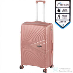 Leziter TraveLux Endure nagy bőrönd keményfedeles 76x50x29 cm barackrózsaszín M7905-RG28 (M7905-RG28)