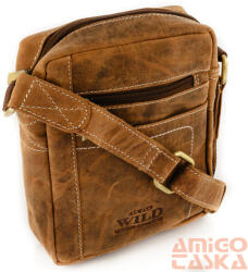  Férfi Oldaltáska 250840-Mh-1862 Tan (250840-MH-1862 TAN)