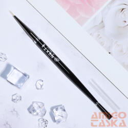 Next By Zellia Nail Art Brush - 0-S Díszítő Ecset - ZBR-01 Short - 9mm (ZBR-01)