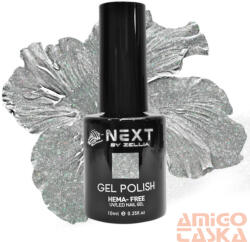  Next By Zellia Gél Lakk 10Ml - Hema / Tpo Free - ZB-059 - Aurora Fény -Gyöngyház Csillámos (ZB-059)