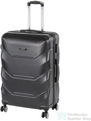 Leziter TraveLux Max nagy bőrönd keményfedeles 76x50x29 cm fekete 8019-BL28 (8019-BL28)