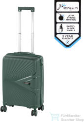 Leziter TraveLux Endure kabinbőrönd keményfedeles 55x40x20 cm sötétzöld M7905-DG20 (M7905-DG20)
