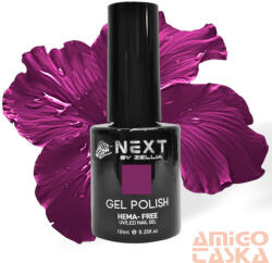  Next By Zellia Gél Lakk 10Ml - Hema / Tpo Free - ZB-023 - Padlizsánlila (ZB-23)