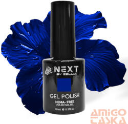  Next By Zellia Gél Lakk 10Ml - Hema / Tpo Free - ZB-044 - Közép Király Kék (ZB-44)