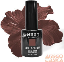  Next By Zellia Gél Lakk 10Ml - Hema / Tpo Free - ZB-053 - Mogyoró Bársony (ZB-53)