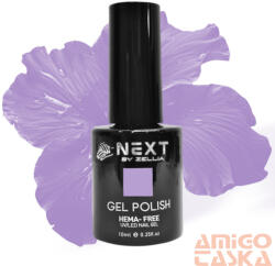  Next By Zellia Gél Lakk 10Ml - Hema / Tpo Free - ZB-037 - Levendula Köd -Pasztell Lila (ZB-37)