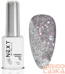  Next By Zellia Gél Lakk 10Ml - Luminous Sparkle Gel - 005 (LSG-005)