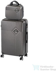 Leziter TraveLux Pro VIII gurulós bőrönd szett szürke LTRPBS-VIII-GR (LTRPBS-VIII-GR)