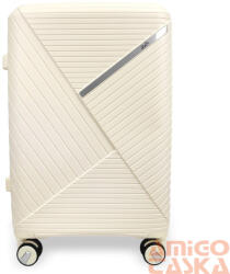 Zellia Polipropilén Bőrönd 209 - Beige L Méret - 75 X 51 X 31 Cm (209)