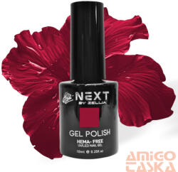  Next By Zellia Gél Lakk 10Ml - Hema / Tpo Free - ZB-009 - Fekete Cseresznye-Burgundi (ZB-009)