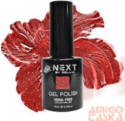  Next By Zellia Gél Lakk 10Ml - Hema / Tpo Free - ZB-062 - Bársonybordó Csillagfény (ZB-62)