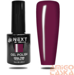  Next By Zellia Gél Lakk 10Ml - Hema / Tpo Free - ZB-082 - Éjcsók Lilás Bordó (ZB-82)