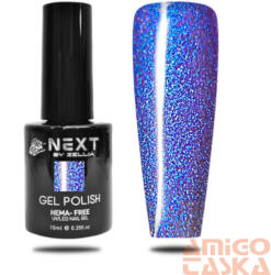  Next By Zellia Gél Lakk 10Ml - Hema / Tpo Free - ZB-091 - Hamupipőke Lila Pink Csillámos (ZB-91)