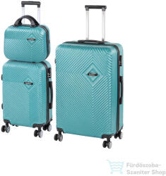 Leziter TraveLux Pro XX gurulós bőrönd szett lagúnakék LTRPBS-XXIII-LK (LTRPBS-XXIII-LK)