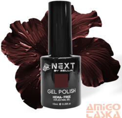  Next By Zellia Gél Lakk 10Ml - Hema / Tpo Free - ZB-010 - Mélybordó (ZB-010)