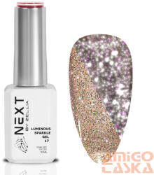  Next By Zellia Gél Lakk 10Ml - Luminous Sparkle Gel - 017 (LSG-017)