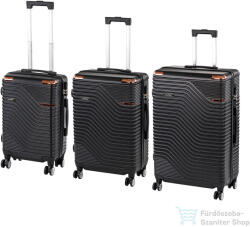 Leziter TraveLux Urban XXI gurulós bőrönd szett fekete LTRUBS-XXI-BL (LTRUBS-XXI-BL)
