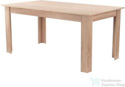 Leziter Yorki Standard étkezőasztal 160x90 cm sonoma tölgy LYET160ST (LYET160ST)