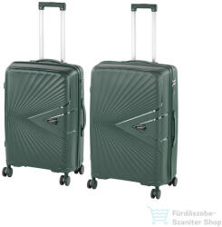 Leziter TraveLux Endure IV gurulós bőrönd szett sötétzöld LTREBS-IV-DG (LTREBS-IV-DG)