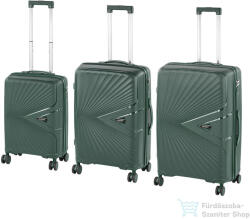 Leziter TraveLux Endure gurulós bőrönd szett sötétzöld LTREBS-DG (LTREBS-DG)