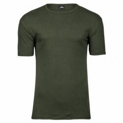 Tee Jays Tricou bărbătesc Interlock cu mânecă scurtă - Închisă verde | XL (TJ520-1000340213)