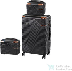 Leziter TraveLux Urban XIV gurulós bőrönd szett fekete LTRUBS-XIV-BL (LTRUBS-XIV-BL)