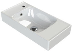 CeraStyle SHARP - BAL CSAPLYUKAS - porcelán mosdókagyló - 60 x 30 cm (WB012H52L00) - globalvivamarket