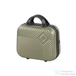 Leziter TraveLux Pro kézi bőrönd keményfedeles 28x36x16 cm olajzöld 8016-OG14 (8016-OG14)