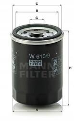 Mann-Filter Olajszűrő Avensis 2.0 16V 03-