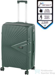 Leziter TraveLux Endure nagy bőrönd keményfedeles 76x50x29 cm sötétzöld M7905-DG28 (M7905-DG28)