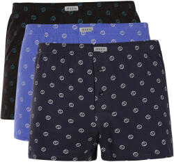 Andrie 3PACK férfi bő szárú boxeralsó Andrie többszínű (PS 5960) XXL