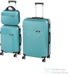 Leziter TraveLux Pro XIV gurulós bőrönd szett lagúnakék LTRPBS-XIX-LK (LTRPBS-XIX-LK)