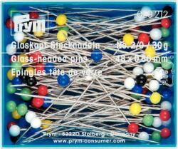 Prym Ace gamalie cu capete de sticla colorate 0, 8x48 mm, Prym, 29212 (29212) - tiparedecroitorie