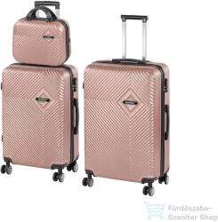 Leziter TraveLux Pro XX gurulós bőrönd szett rosegold LTRPBS-XX-RG (LTRPBS-XX-RG)