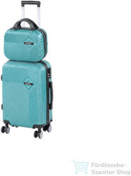 Leziter TraveLux Pro III gurulós bőrönd szett lagúnakék LTRPBS-III-LK (LTRPBS-III-LK)