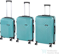 Leziter TraveLux Pro XXII gurulós bőrönd szett lagúnakék LTRPBS-XXI-LK (LTRPBS-XXI-LK)