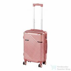 Leziter TraveLux Urban kabinbőrönd keményfedeles levehető kerékkel 50x40x20 cm lazacrózsaszín 833-LR20 (833-LR20)