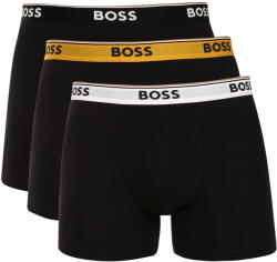 BOSS 3PACK férfi boxeralsó BOSS fekete (50554694 006) XXL