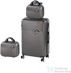 Leziter TraveLux Pro XIV gurulós bőrönd szett szürke LTRPBS-XIV-GR (LTRPBS-XIV-GR)
