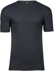 Tee Jays Tricou bărbătesc Interlock cu mânecă scurtă - Neagră | 2XL (TJ520-1000181219)