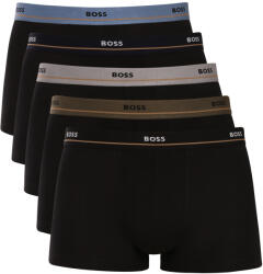 BOSS 5PACK férfi boxeralsó BOSS fekete (50531660 003) M