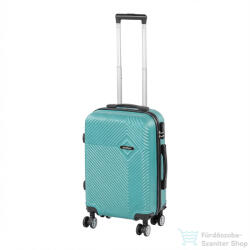 Leziter TraveLux Pro kabinbőrönd keményfedeles levehető kerékkel 50x40x20 cm lagúnakék 8016-LK20 (8016-LK20)